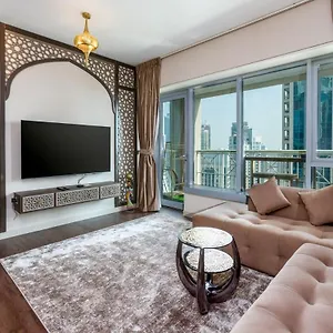 Arabian Nights 1br - Burj Khalifa & Fountain Views Apartman