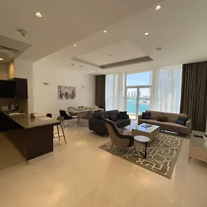 Palm Jumeirah Tiara Ruby 1king And 2 Sofa Beds