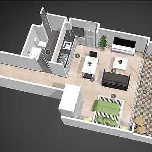 Apartment With View Of