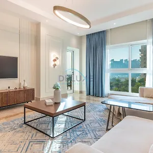 Beachfront 2br And Assistant's With Sea Views Terrace, Steps From Iconic Landmarks & Amenities, The Residences South, Palm Jumeirah By Deluxe Homes Lägenhet