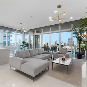 Full Sea View & Skyline - 4br Lux Beachfront * Dubaï