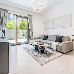 Near Water Canal 1br With Spacious Balcony, Creekside 18 A, Creek Harbour By Deluxe Homes * Dubai