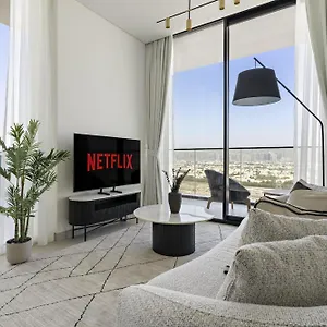 Vayk - Stylish 2br Retreat With Jacuzzi In Binghatti Onyx Appartamento *