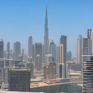 1 Bedroom In Nobles Tower With Burj Khalifa Views Dubai