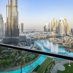 Grande 2 Bedroom Views Of Burj Khalifa And Fountain Dubai