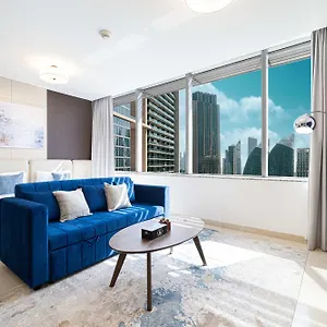 Apartmán King Bed & Modern Comfort In Difc Downtown *