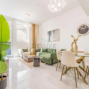 Views 2br And Assistant With Mini Private Pool In Balcony, Gemz By Danube, Al Furjan By Deluxe Homes 아파트 *