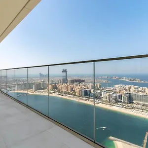 아파트 Spectacular 3br Penthouse With Views Of Palm *