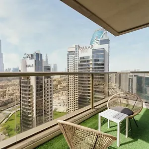3bhk With Burj Khalifa View Apartment Dubai
