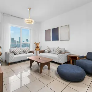 Stylish 1br In Marina, Balcony Near Jbr Апартаменты *