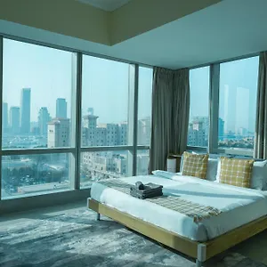 아파트 Elite 3br Retreat - Lights & Marina Bliss 두바이