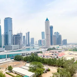 Business Bay 2br In Amna Tower & Canal Views Апартаменты