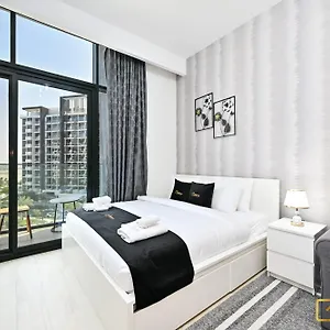 Modern With Pool View In Meydan 1 * 두바이