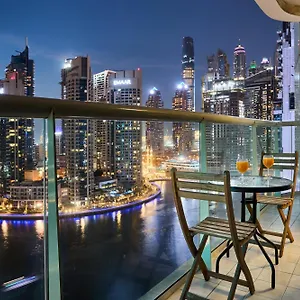 Апартаменты Stylish 2 Bedroom With Marina View & Balcony, Marina Дубай