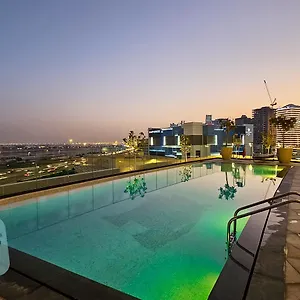 Burj Khalifa View Luxury 1br Business Bay 아파트 *