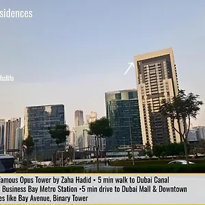 아파트 Ahad Residences Skyline In Business Bay