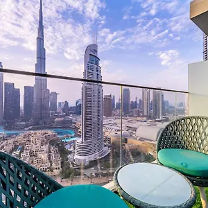 Stunning 3br Burj Fountain View & Mall
