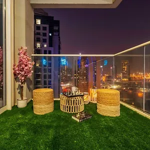 아파트 Guestready - Sleek Retreat In Business Bay 두바이