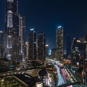 Fully Furnished Studio-full Burj Khalifa View 아파트 두바이