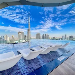 Apartament 2br Paramount Midtown I Burj Khalifa View I Infinity Pool *