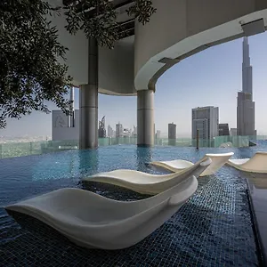 Apartment Paramount Midtown - Fullburj Khalifa View With Rooftop Pool *