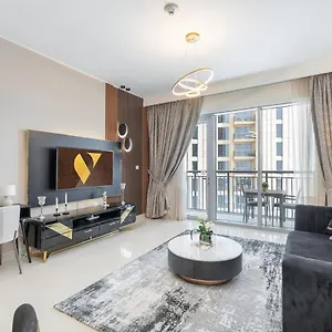 Vogue Brand New One Bedroom Located 41st Floor With Amazing Skyline View In Creek Harbour Views شقة دبي
