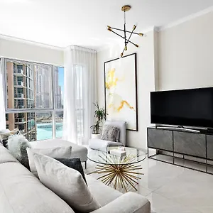 Apartment Sophisticated 2br With Burj Khalifa & Fountain Views