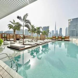 아파트 Burj View At Upside Living - Business Travel Ready 두바이