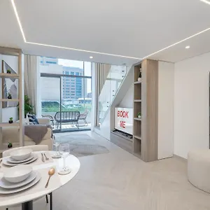 Apartment Chic Loft In Jvc Sleeps 2 With Rooftop Pool