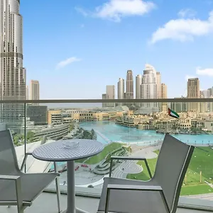 Keysplease Full Fountain&burj Views, Grande Tower 14 Downtown دبي