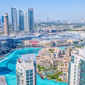 아파트 Exceptional 1br I Burj Khalifa I Fountain View 두바이