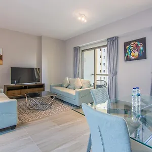 아파트 Peaceful 1 Bedroom In Jbr Rimal 4 With Marina View *
