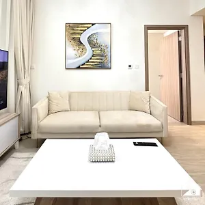 Tranquil 1br Escape With Pool View In Meydan 아파트 *