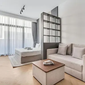 Apartment Dayf-ser08 Brand New With Balcony In Jvc