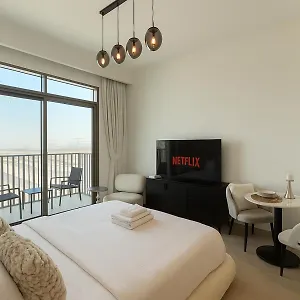 아파트 Cozy New Heart Of Al Furjan 두바이