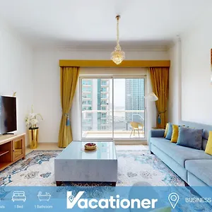 Mayfair Residency -bright One Bed In Business Bay 아파트