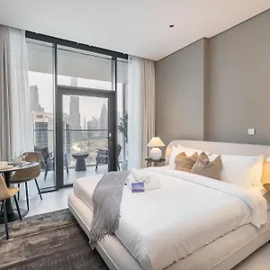 First Class Full Burj Khalifa View - Short Walk To Mall * 두바이