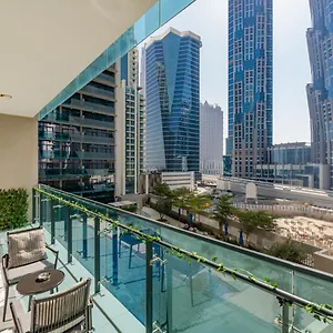 Luxury 1br Merano Tower In Business Bay 4-star Excellence Апартаменты Дубай