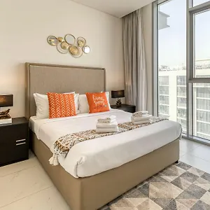Pvh - Lagoon View 1br - District One Residences 13 아파트