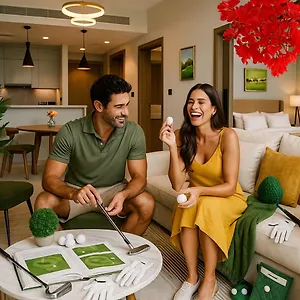Апартаменты Keyrock Living - Premium With Pool & Gym Access