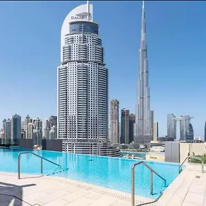 Stunning 1 Bedroom At Boulevard Point With Infinity Pool Connected To Mall By Luxury Space * Ντουμπάι