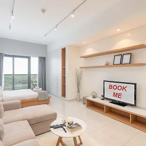 In Blue Wave Tower Sleeps 4 With Balcony * 두바이
