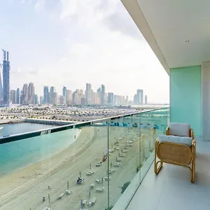 Apartment Private Beachfront 1 Bed With 180 View Of Marina Skyline