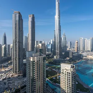 Bellavista - High Floor - 1br - 29 Boulevard - Full Burj Khalifa & Fountain View Apartment Dubai