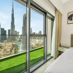 Burj Royale 2br Full Burj Khalifa & Fountain View 아파트 *