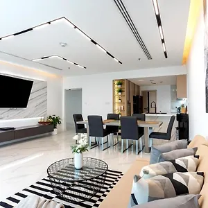 Bright Modern 1br Heart Of Jlt Skyline Views 아파트 두바이