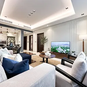 Appartamento Trophy-blue Haven In Dubai's Heart Dubai