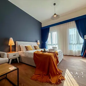 아파트 Rare Homes - Mediterranean Cluster - Near Metro - Discovery Garden - Building# Med 83 - R105 *