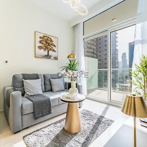Furnished 1br Near Burj Khalifa, Canal & Metro Station, Vera Tower, Business Bay By Deluxe Homes *