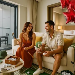 Keyrock Living - Luxe Escape With Pool & Gym Access Dubai